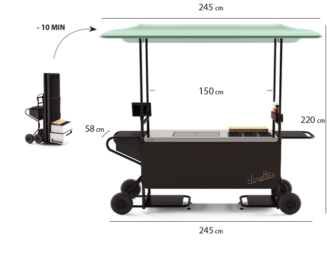Dinettes Le Stand Dinettes Le <bold>STAND 150</bold></br>