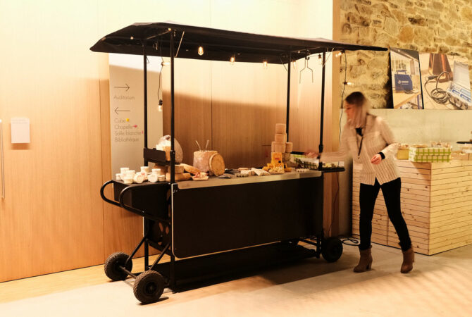 Stand de dégustation - démonstration culinaire 1