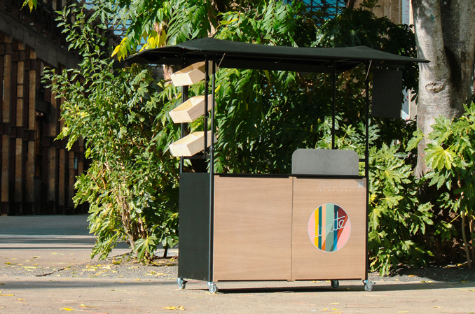 Stand ambulant pliable