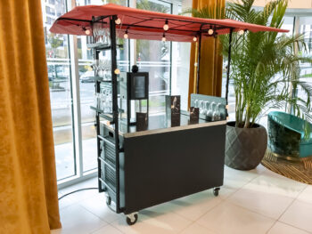 Chariot bar hotellerie réception -Citadines Europe - hôtellerie restauration - Vue 2