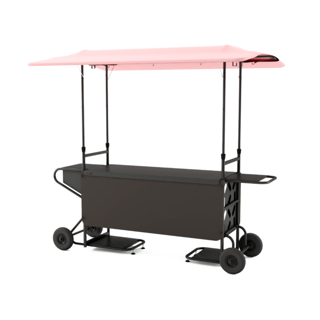 Stand modèle moyen déplié