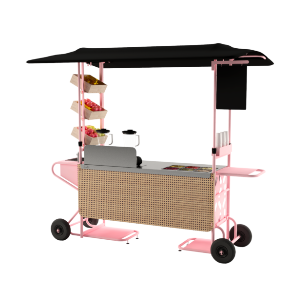 Stand bar à jus mobile