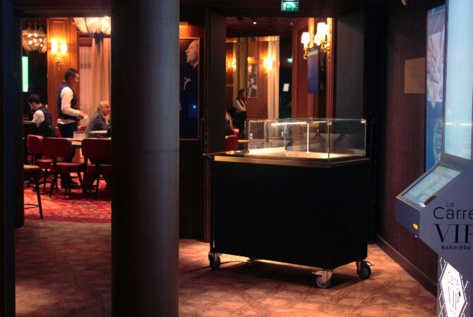 Chariot de service - Club Barrière - Vue 1