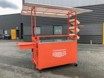Chariot de restauration d'entreprise - Vue 1