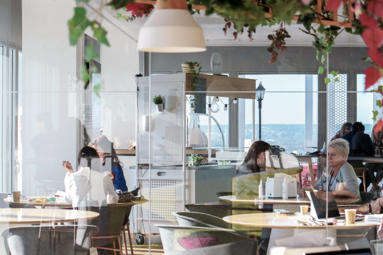 Chariot cantine d'entreprise - Compass Group France - Restauration collective / restaurant d'entreprise - Vue 3
