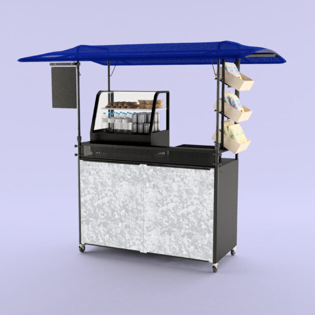 Stand pliable sur-mesure - Pack snacking
