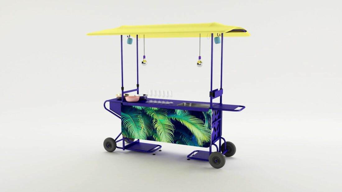 Stand démontable - Pack traiteur 2