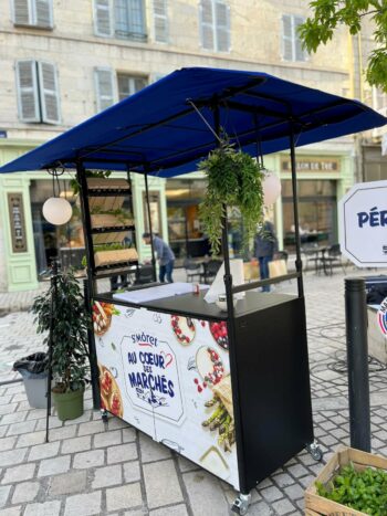 Stand Pliable / Animation Marchés - St Môret - Angers - 1