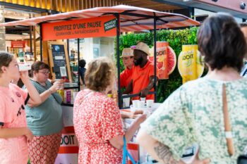 Stand street marketing et roadshow