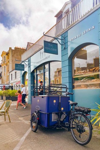 Vélo tripoteur glacier ambulant